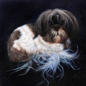 Custom Dog Portrait Painting